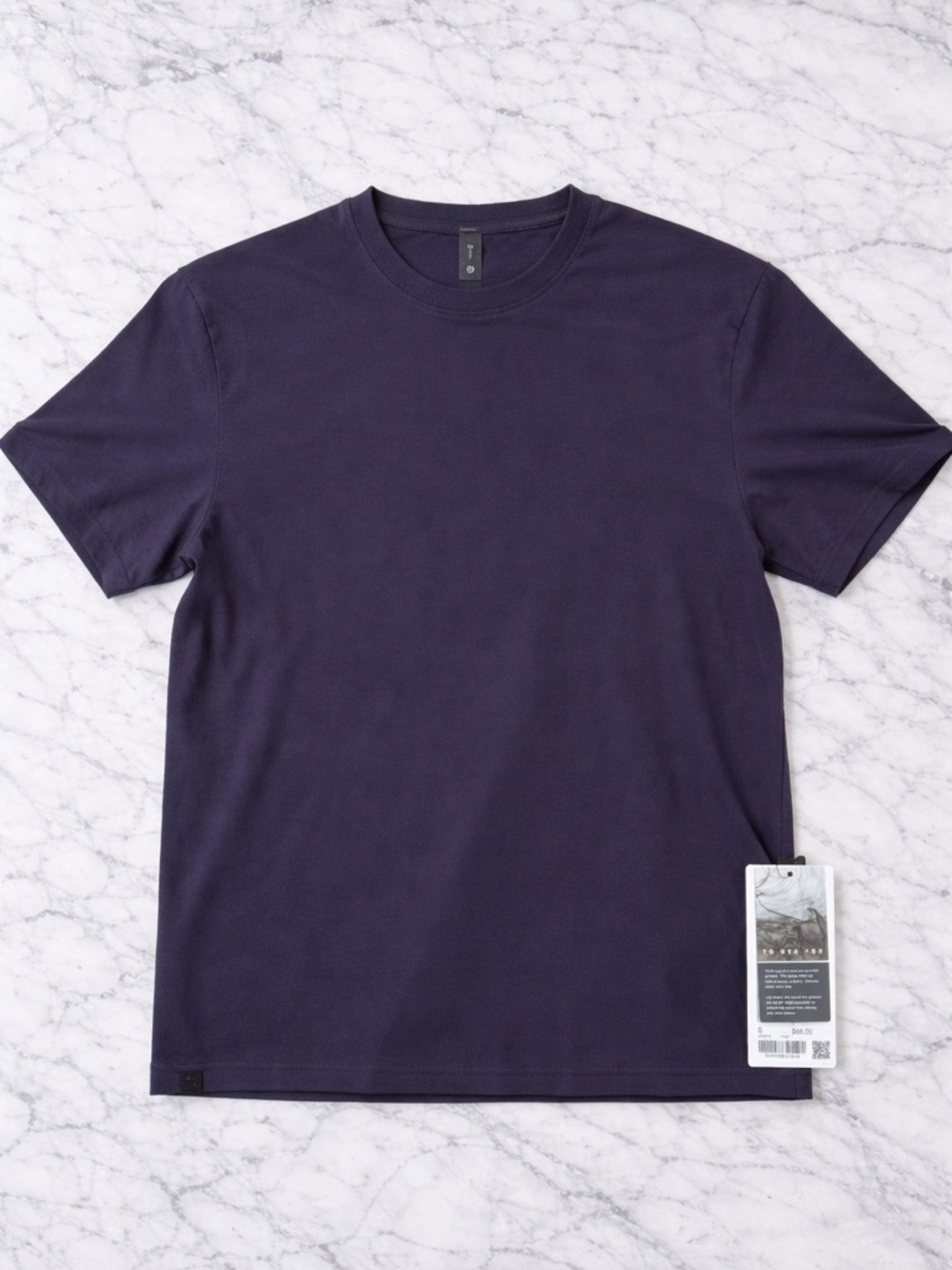 lululemon athletica Men's Crew Tee - Deep Navy